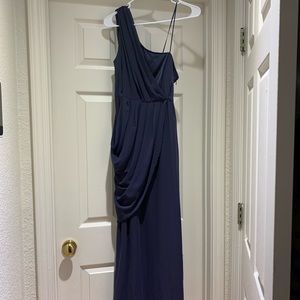 An elegant violet brand new dress